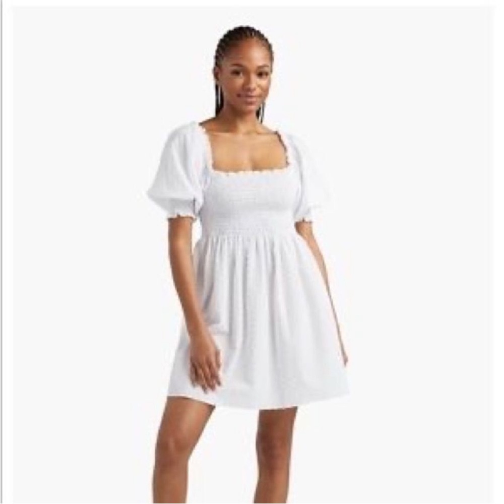 J. Crew White Mini Dress